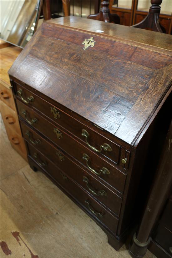 Oak bureau